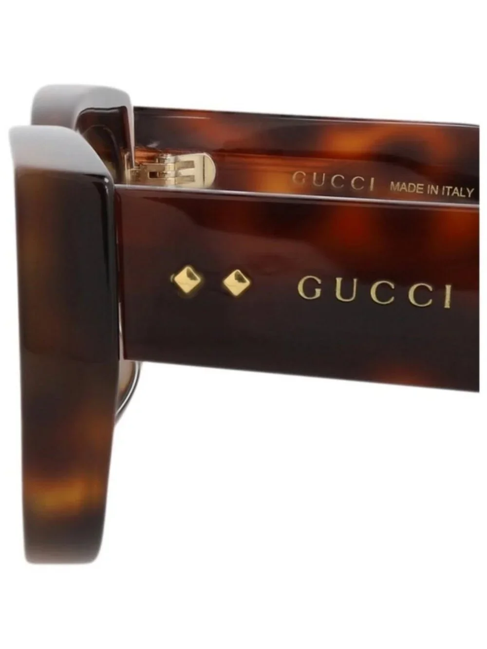 New Gucci Womens Cat Eye Havana Havana Brown Fashion Designer Sunglasses